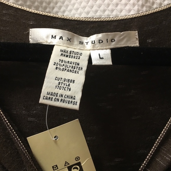 Max Studio Long Sleeve Top - Picture 3 of 5